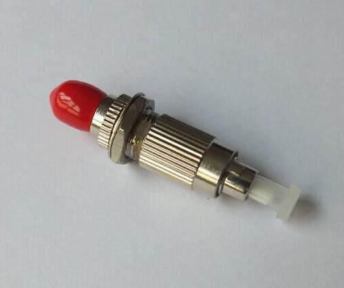 SMA母-FC公光纤法兰盘耦合器适配器 SMA头转换成FC光纤头转接器