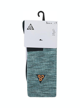 NIKE耐克男女U ACG ED CUSH CREW 1PR 144休闲袜子FB3341-017