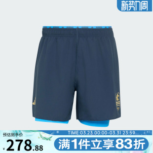 M运动休闲短裤 2in1 KE8460 SHO adidas阿迪达斯男子BM26