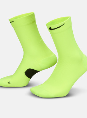 NIKE耐克男女U NK MDWT RUN CREW 1PR休闲袜子HV6924-702