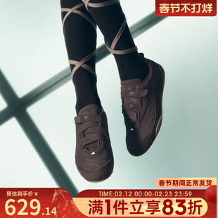 adidas阿迪达斯女子FOS城市机能芭蕾舞风运动鞋休闲鞋KJ4037