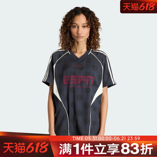 adidas阿迪达斯三叶草女子JERSEY SS运动休闲短袖T恤KV1189