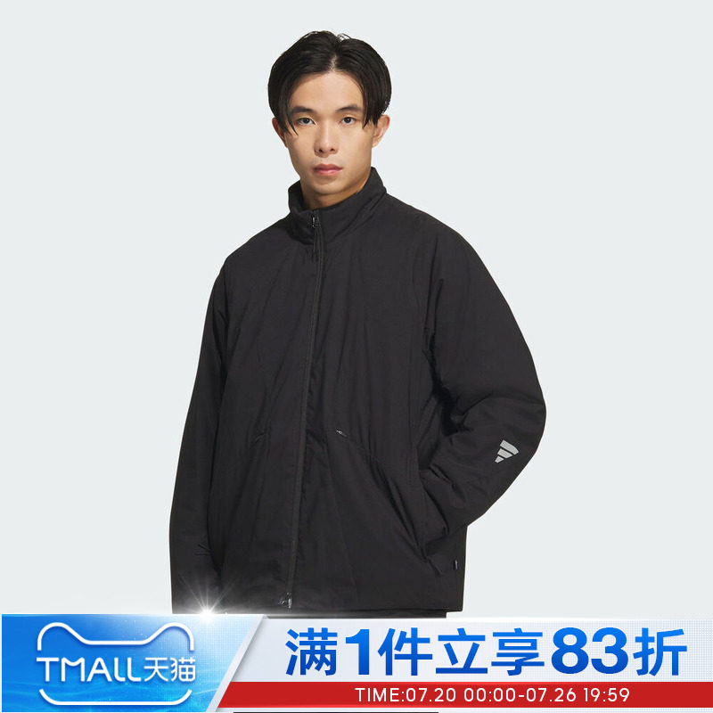 adidas阿迪达斯男子FOS运动休闲立领棉服外套KC2567
