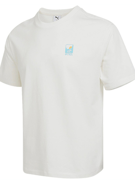 puma彪马男子WARDROBE ESS HC SS运动休闲短袖T恤63387287