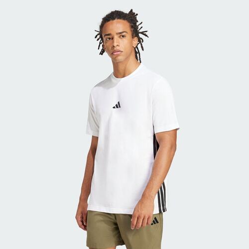 adidas阿迪达斯男子圆领上衣时尚舒适百搭运动休闲短袖T恤JE6388