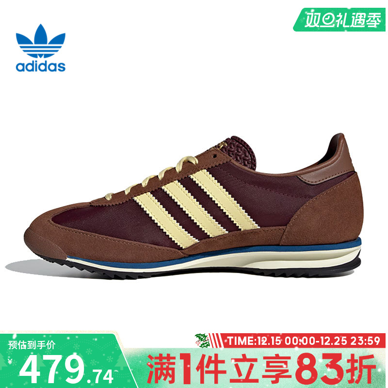 adidas Originals阿迪三叶草女子SL 72 OG复古运动休闲鞋IE3425
