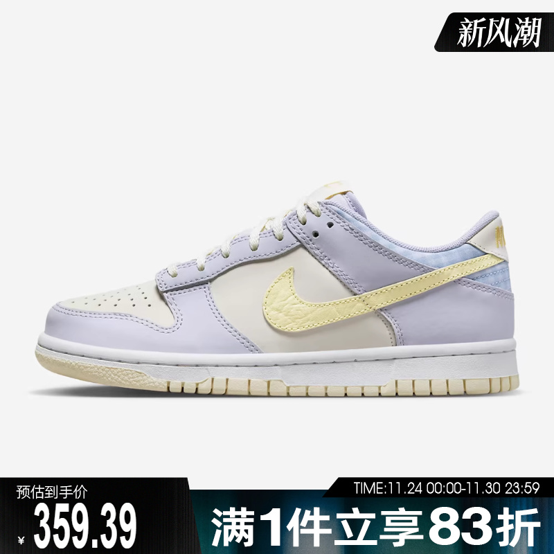 NIKE耐克男大童DUNK运动鞋休闲鞋板鞋FJ4641-536