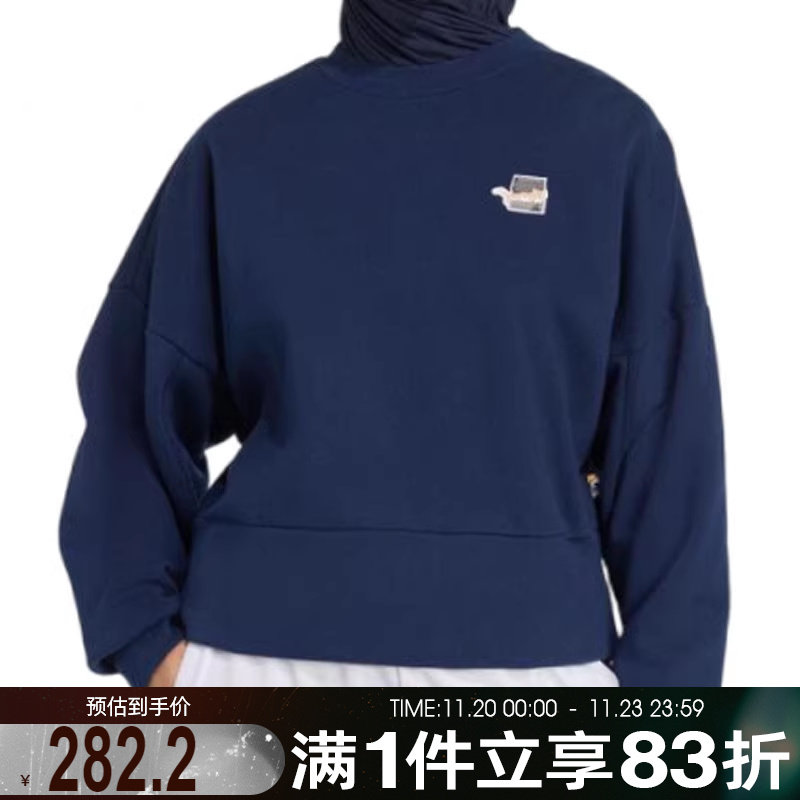 adidas阿迪达斯女子W CAT SWT运动休闲套头衫卫衣JV8406