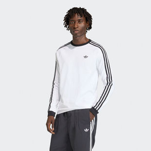 adidas阿迪达斯三叶草男子运动休闲长袖T恤KE3545