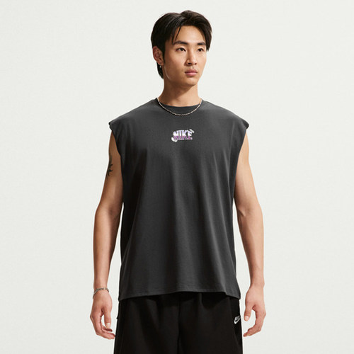 NIKE耐克男子AS  NSW SLVLS TOP运动休闲无袖T恤IW1197-060