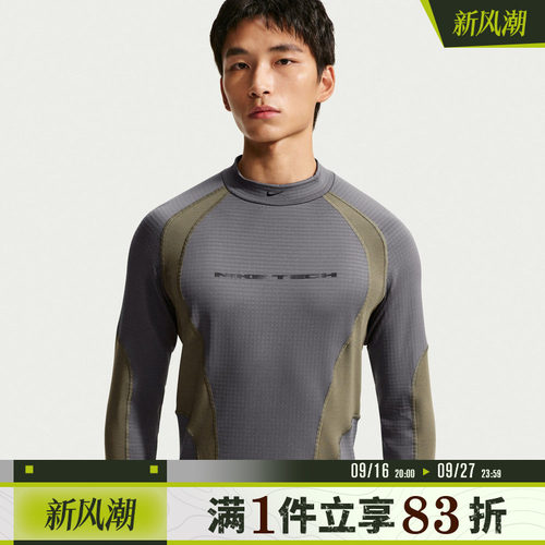 NIKE耐克男子AS NK TCH DF PRO LS运动休闲长袖T恤II3709-068