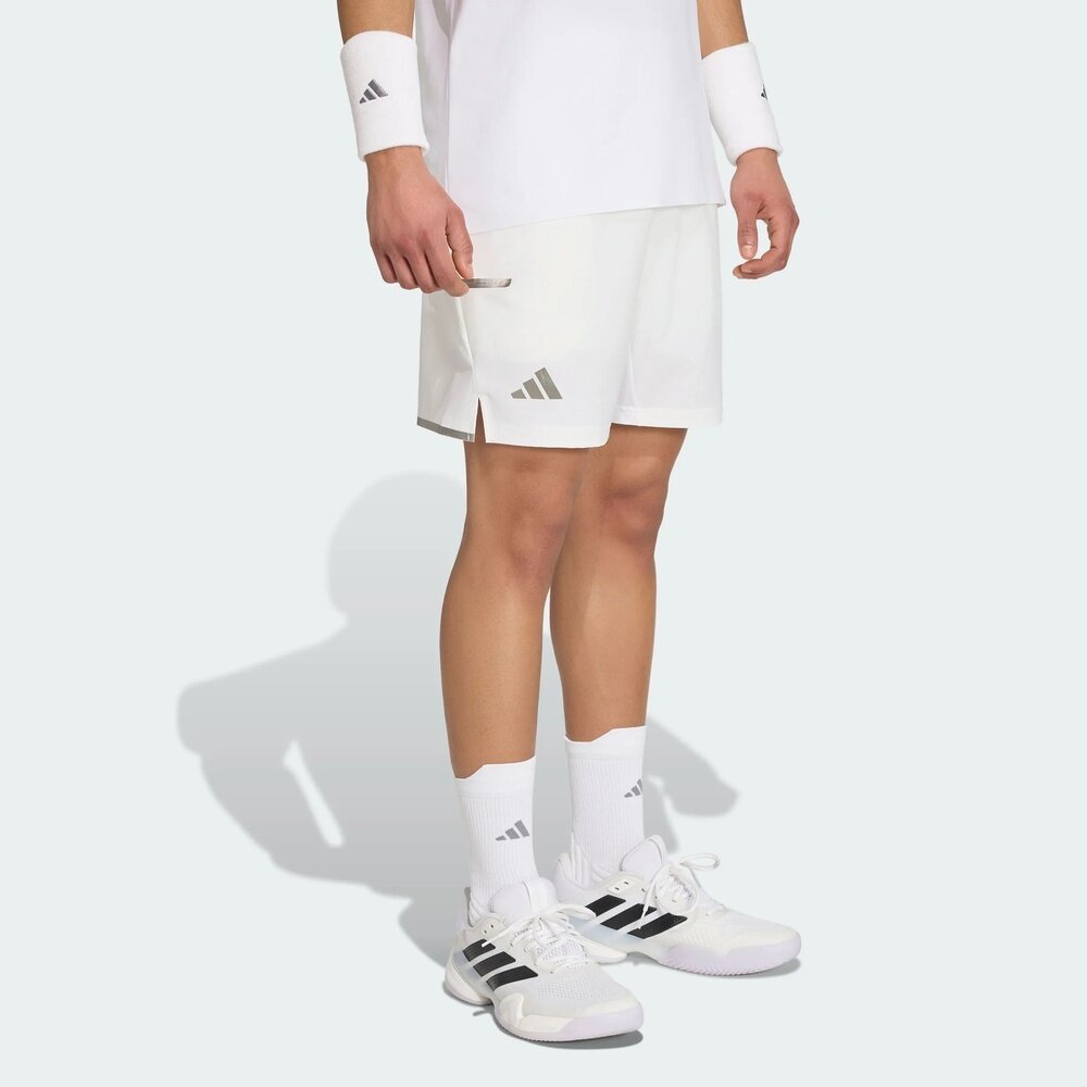 adidas阿迪达斯男子SH & TIGHT抽绳中腰网球运动休闲短裤KF5008