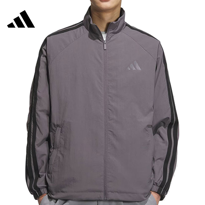 adidas阿迪达斯男子M 3S JKT运动健身夹克外套KC3893