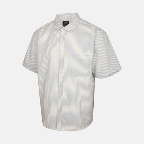 VANS范斯男子Lawson Stripe SS运动休闲短袖衬衫VN000TAGGCH