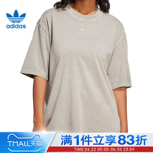 adidas阿迪达斯三叶草女子GRAPHICTEE运动休闲短袖T恤JI5730
