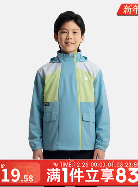 adidas阿迪达斯大童JK WV URBAN JKT运动健身夹克外套KG5949