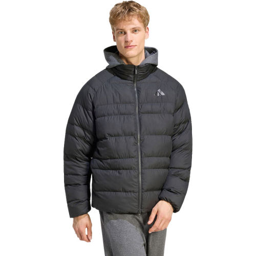 adidas阿迪达斯男子M ESS SD LT P J运动休闲棉服外套KF2710