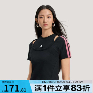 TEE adidas阿迪达斯女子DCE T恤KS2890 2运动休闲短袖
