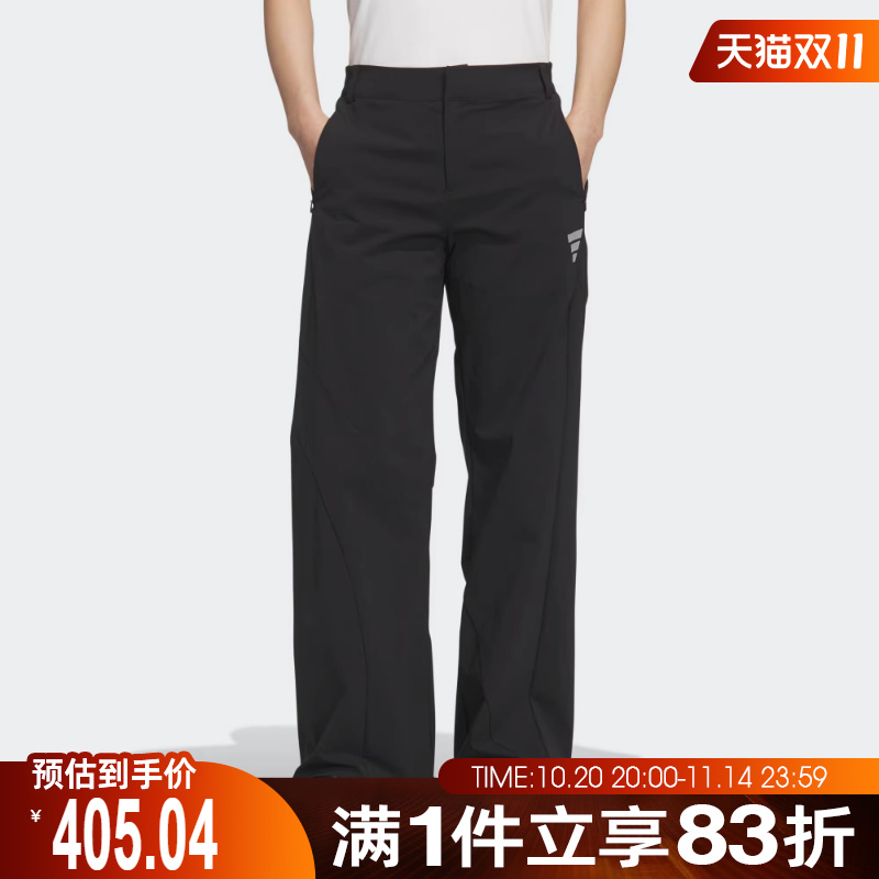 adidas阿迪达斯女子FOS WVN FLAR  P运动休闲长裤KF0703