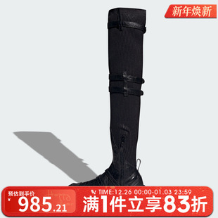 adidas阿迪达斯女子FOS 过膝靴JQ9382 BOOTS运动休闲鞋