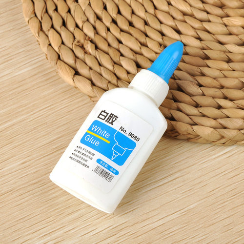 白乳胶40mlDIY手工材料速干白胶手工胶水粘合剂押花书签6ml白乳胶