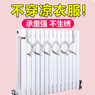 暖气片挂钩可伸缩晾衣架支架不锈钢家用暖气管上方烘衣专用置物架
