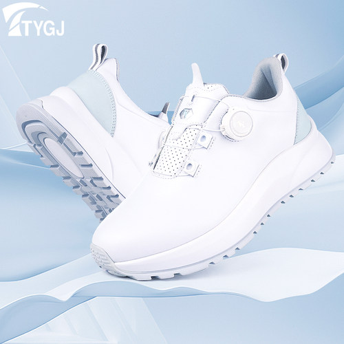 高尔夫球女鞋防滑防水厚底增高