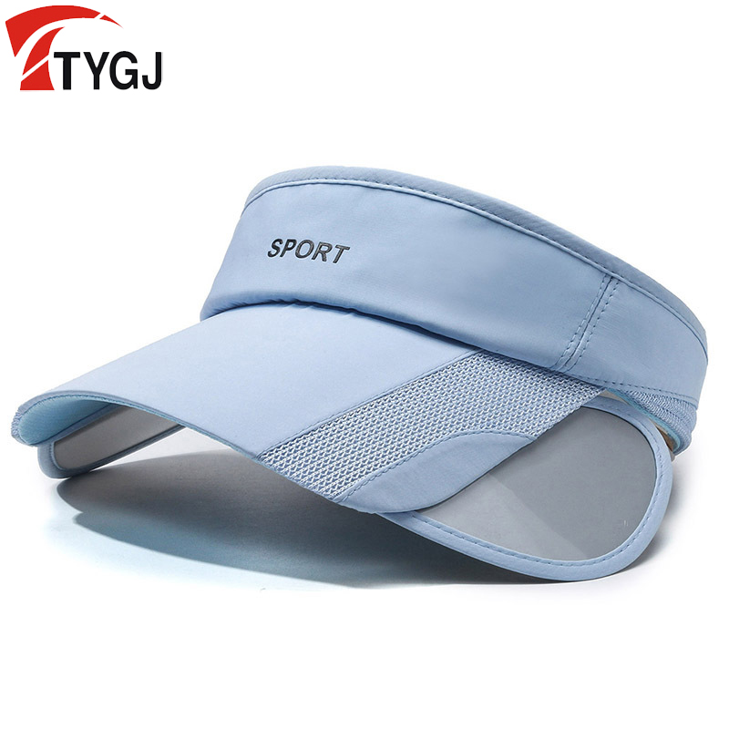 高尔夫球帽空顶防晒帽伸缩帽檐