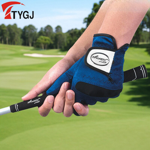 高尔夫手套男透气纤维布防滑耐磨