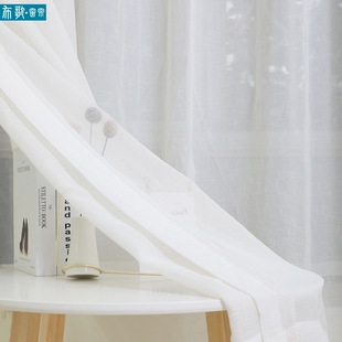 美式 简美窗帘西安咸阳宝鸡渭南延安汉中铜川大厅遮光窗幔帘头布i.