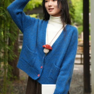 知友编织材料包 紫苑开衫 知初 溯原 下单领视频教程 悸动