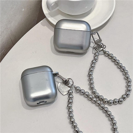 法国KOI高级苹果耳机套Airpodspro3代蓝牙耳机套防摔软Airpods4保护套耳机壳Airpods3电镀链pro2女式创意环保