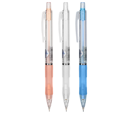 得力S325自动铅笔活动铅笔子弹头绘0.5画S425问苍穹系列练字铅笔2B带橡皮擦 颜色随机 单支价格