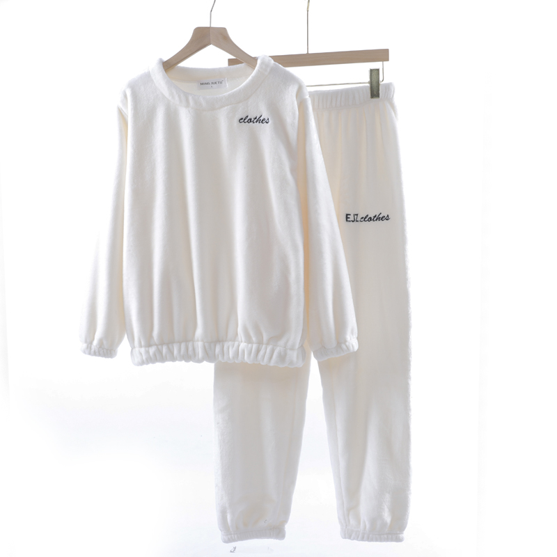 秋冬珊瑚绒睡衣女冬季毛绒可爱