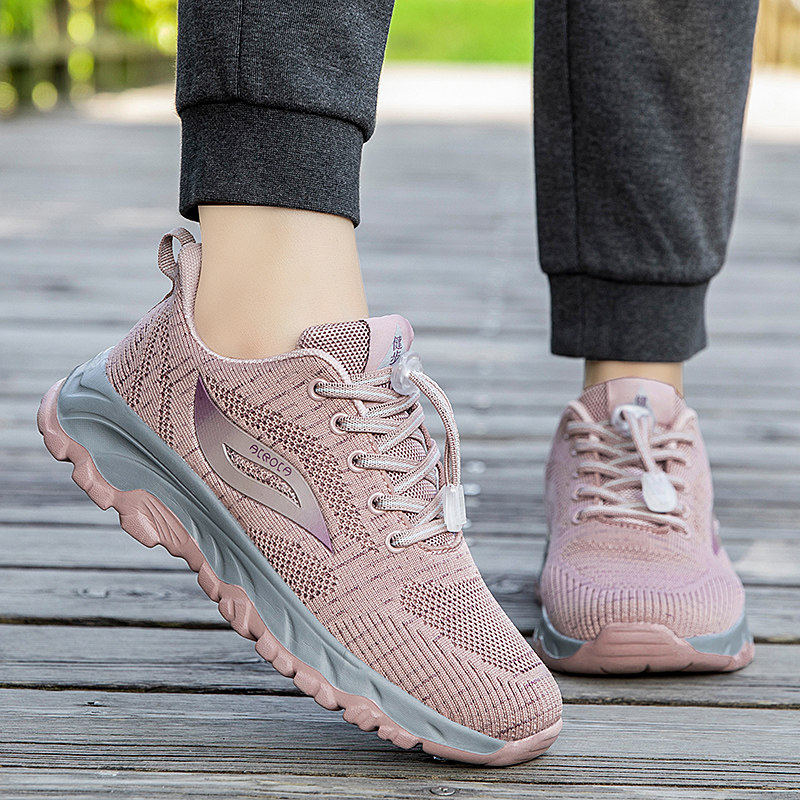 秋季妈妈鞋软底网面舒适老人鞋防滑运动健步鞋一脚蹬老北京布鞋女,女鞋,健步鞋,淘宝优惠券,粉丝福利购,淘宝优惠卷