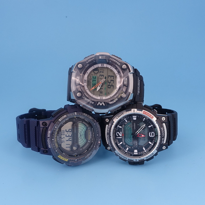 美版casio卡西欧男女月相手表带