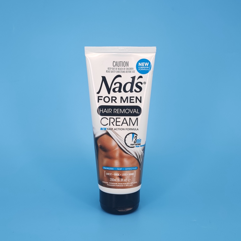 Nad's男士天然蜜蜡快速脱毛膏啫喱霜胸毛手臂腿部全身体毛 200ml