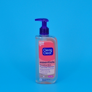 Clean & Clear可伶可俐无油泡沫洁面乳洗面奶保湿清洁去粉刺240ml