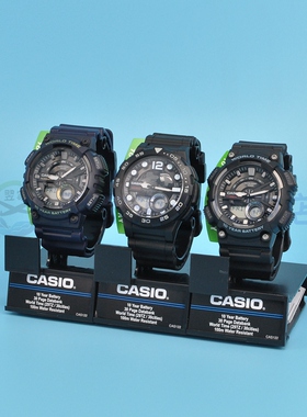 Casio卡西欧运动手表双显电子防水男表AEQ-200W AEQ-110W HDC-700