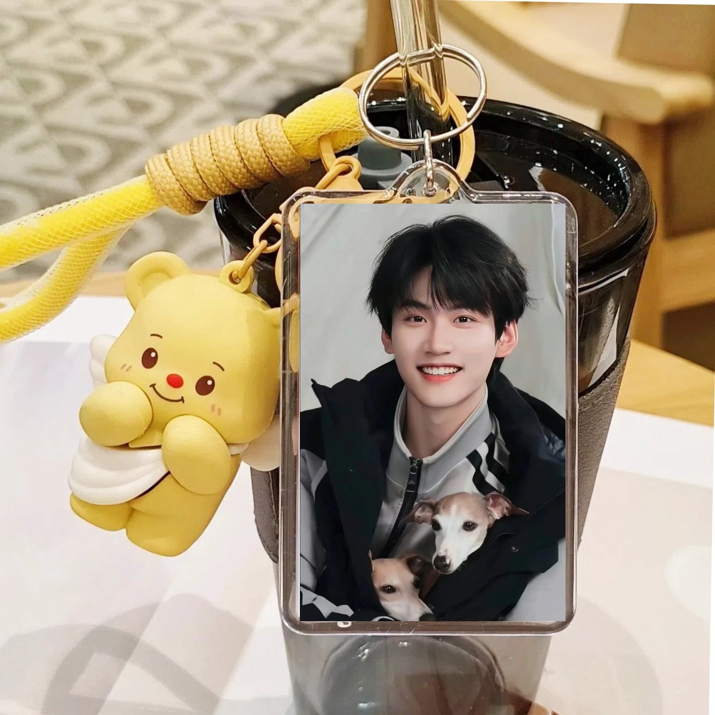 周柯宇周边钥匙扣书包包挂件手机链送朋友粉丝闺蜜爱豆应援礼物