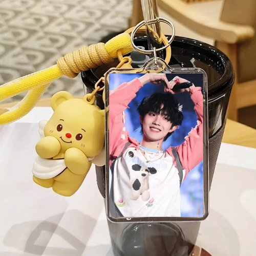 苏新皓钥匙扣定制top登陆少年tf家族三代娃娃玩偶铲爷书包挂件