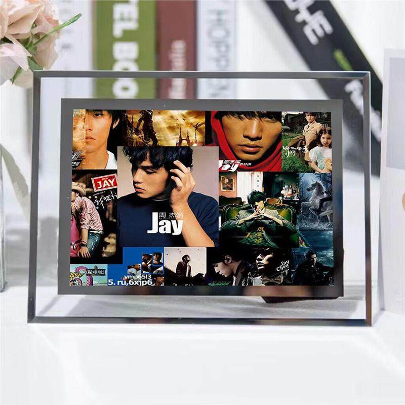 周杰伦定制周边相框纪念品专辑海报手办摆件礼物同款贴纸明星小卡