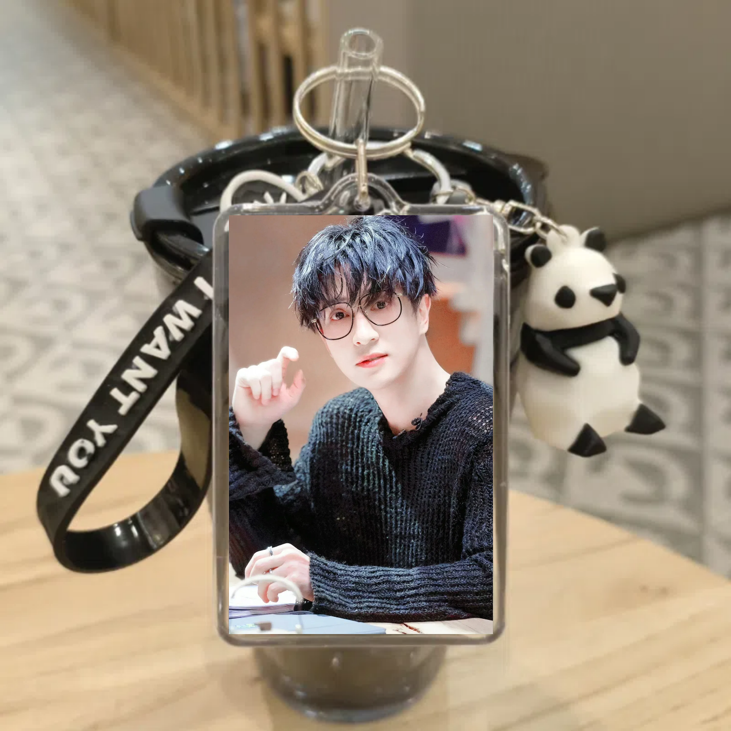 薛之谦亚克力钥匙扣定制双面学生礼物书包挂件配饰粉丝周边高颜值