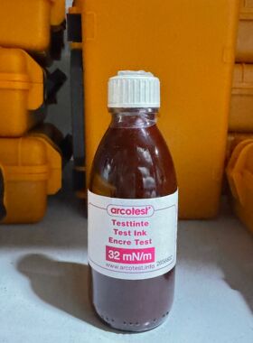 德国arcotest墨水粉红色22-60#100ml达因液 表面张力测试墨水