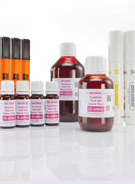 arcotest德国达因液红色28-60#号250ml墨水 表面张力测试 清洁度