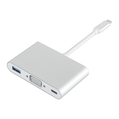 thunderbolt3雷电转hdmi/vga转换器USB-C笔记本Mac Pro/Air视频线