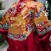 中国风限量锦衣卫飞鱼服刺绣男士 三省六部·中书省 大金吾 夹克