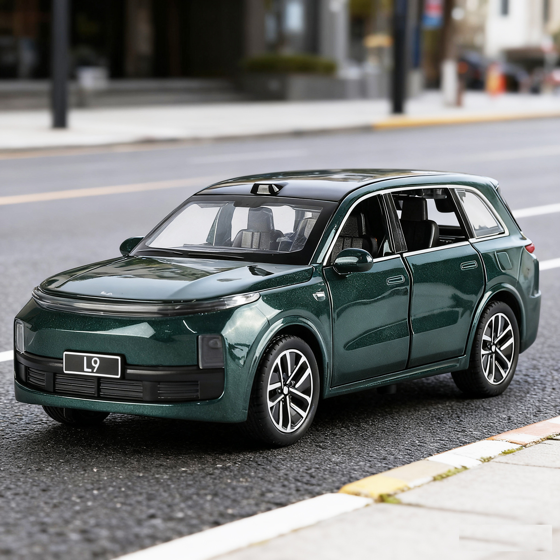 1:32理想L9儿童玩具车仿真合金车模越野车模型摆件男孩收藏礼物