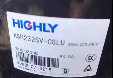 ASH232SV-C8LU 201SV ASH193TV-C7HQL原装全新2匹日立压缩机R410A