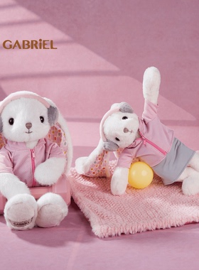 伽百利Gabriel新品玛格丽特系列瑜伽耳机兔子玩偶毛绒玩具可爱女